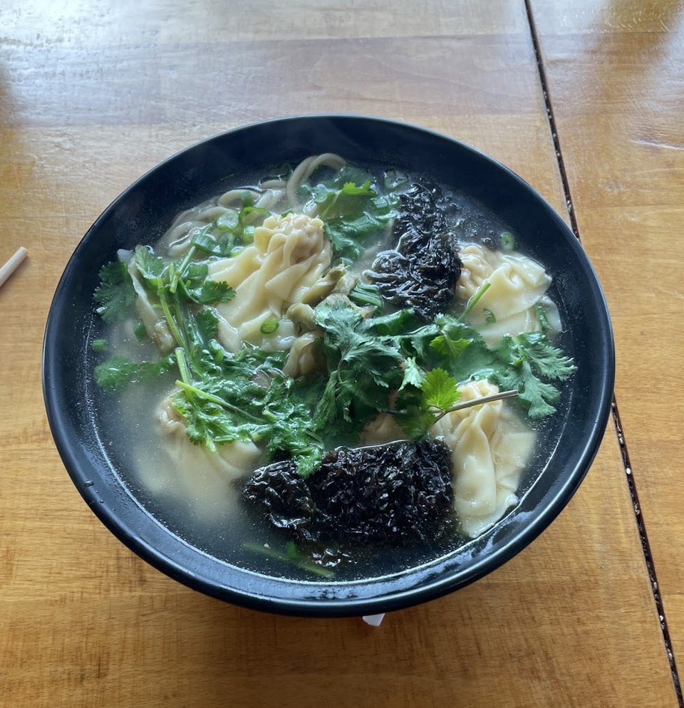 Noodles with Wonton Soup